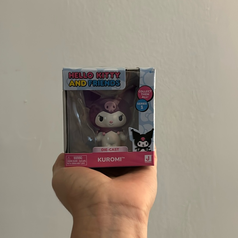 NIB Kuromi Collectible Figurine Hello Kitty Sanrio